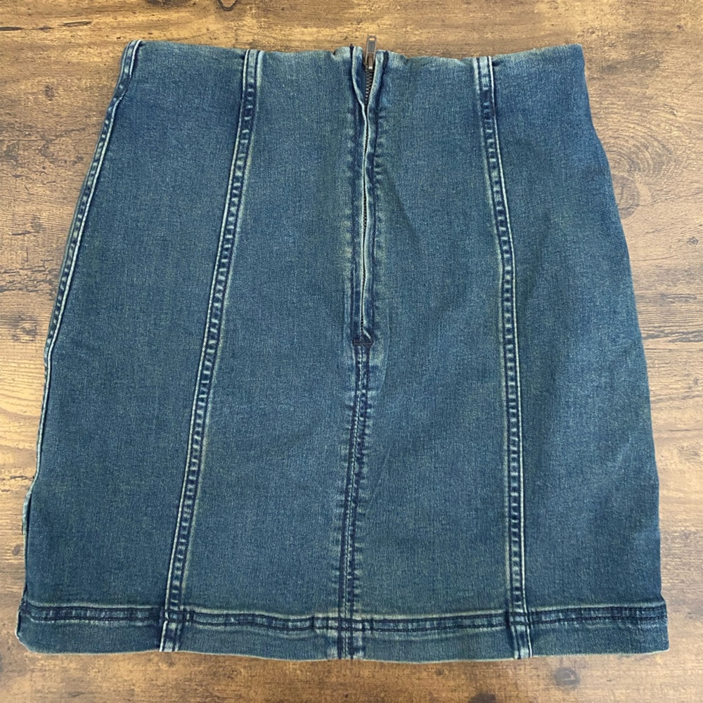 Free People Denim Skirt - Picture 3 of 4